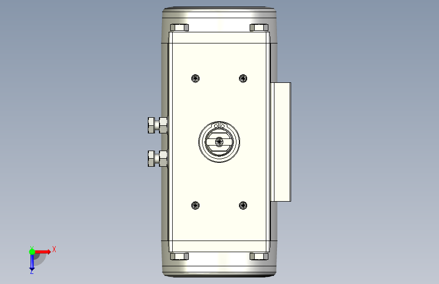摆动驱动器-8047630 DFPD-40-RP-90-RS60-F0507-R3-EP---(0) 俯视图