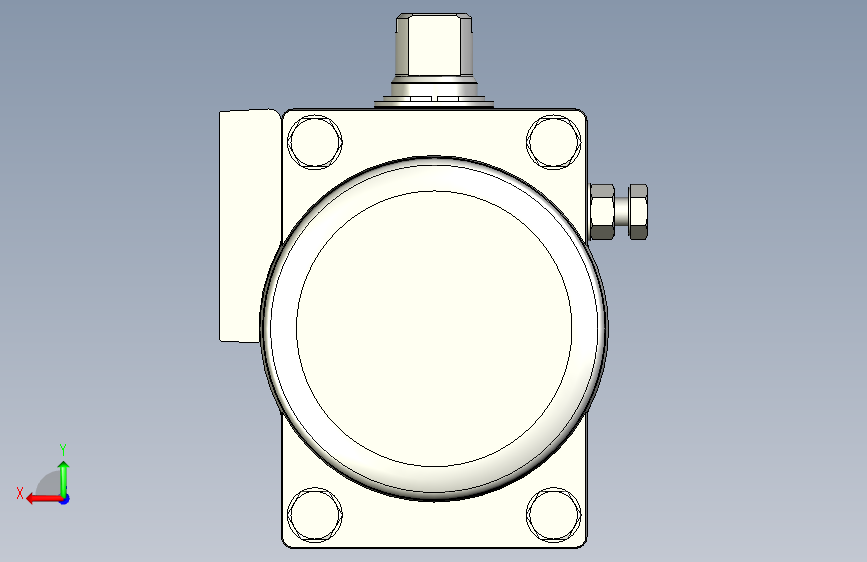 摆动驱动器-8047630 DFPD-40-RP-90-RS60-F0507-R3-EP---(0) 背面视图