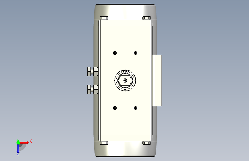 摆动驱动器-8047632 DFPD-80-RP-90-RS60-F0507-R3-EP---(0) 俯视图