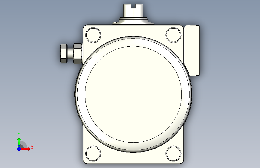 摆动驱动器-8066418 DFPD-N-160-RP-90-RD-F0710-R3-EP---(90) 正面视图