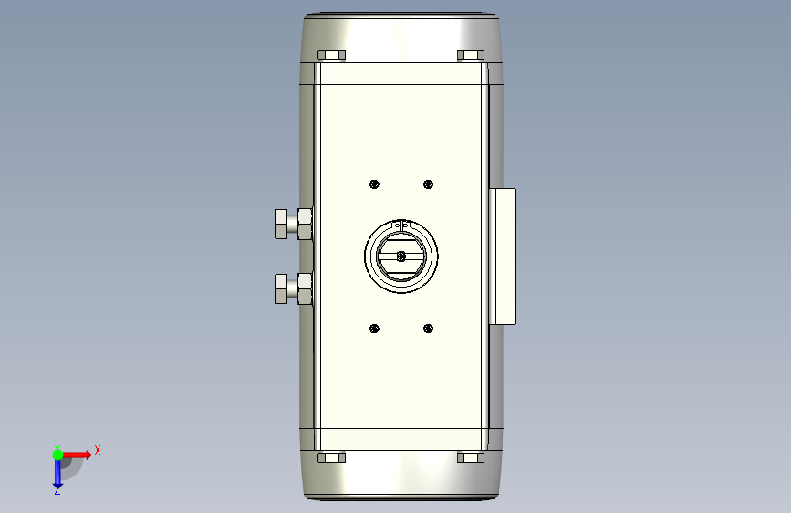 摆动驱动器-8066448 DFPD-N-160-RP-90-RS30-F0710---(0) 俯视图