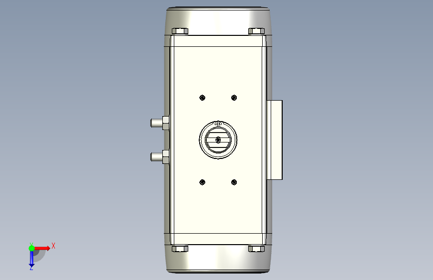 摆动驱动器-8102822 DFPD-N-120-RP-90-RS45-F07-R3-C---(0) 俯视图