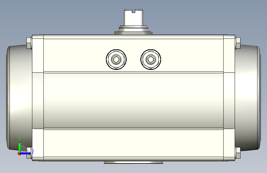 摆动驱动器-8102845 DFPD-N-240-RP-90-RS35-F10-R3-C---(0) 左侧视图