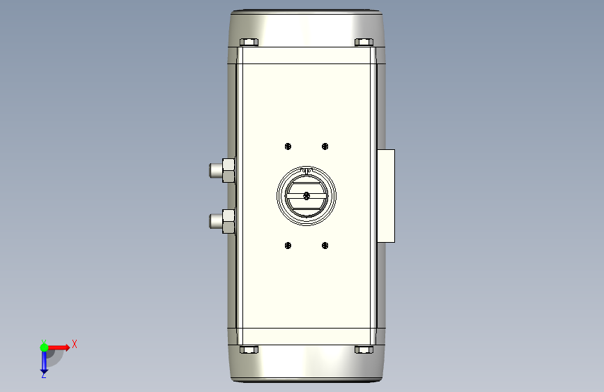 摆动驱动器-8102845 DFPD-N-240-RP-90-RS35-F10-R3-C---(0) 俯视图