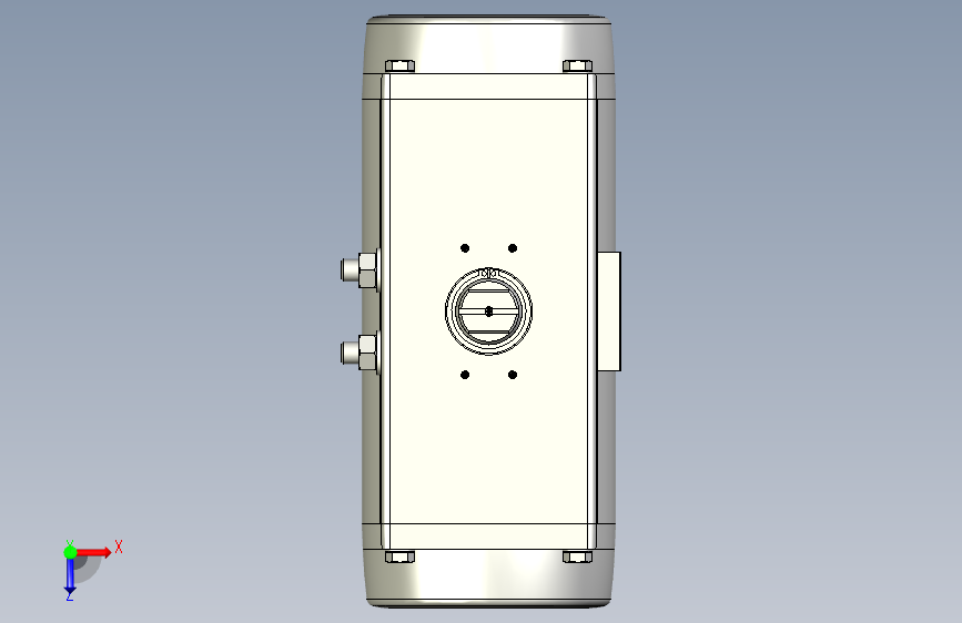 摆动驱动器-8102860 DFPD-480-RP-90-RS35-F12-R3-C---(0) 俯视图