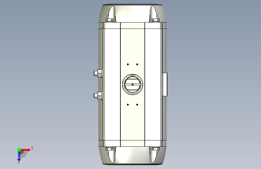 摆动驱动器-8102901 DFPD-N-1200-RP-90-RS45-F14-R3-C---(0) 俯视图