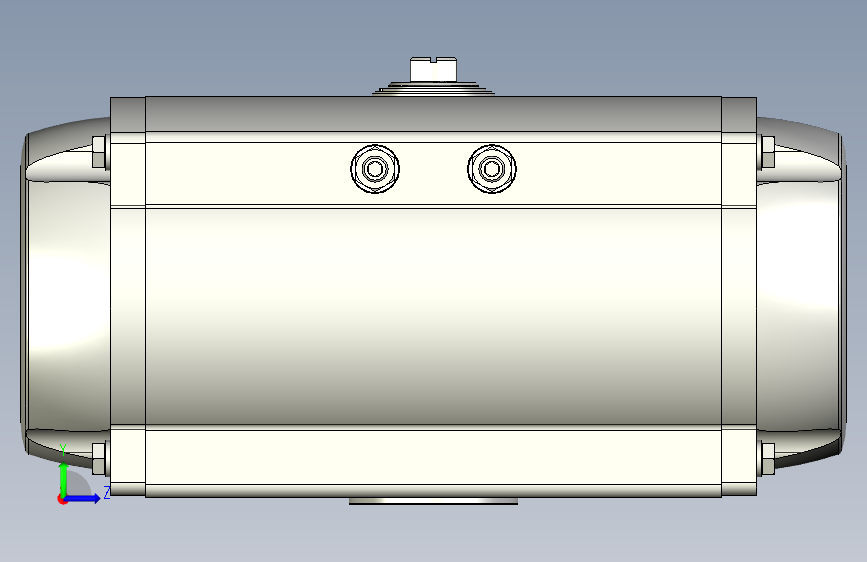 摆动驱动器-8145413 DFPD-2300-RP-90-RS45-F16-X-R3-C---(0) 左侧视图