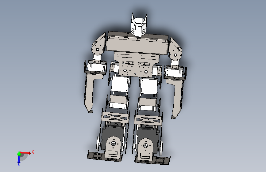 16dof舵机机器人