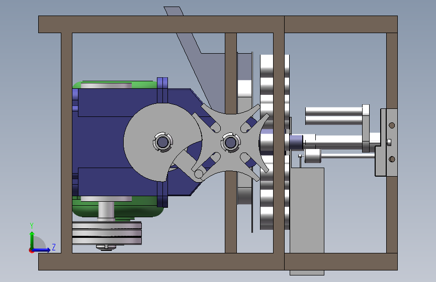 大枣红枣去核机核果类去核机的设计三维图