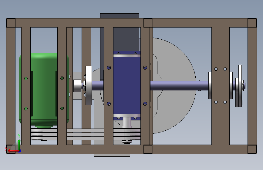 大枣红枣去核机核果类去核机的设计三维图