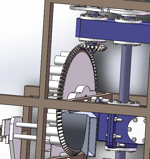 大枣红枣去核机核果类去核机的设计三维图
