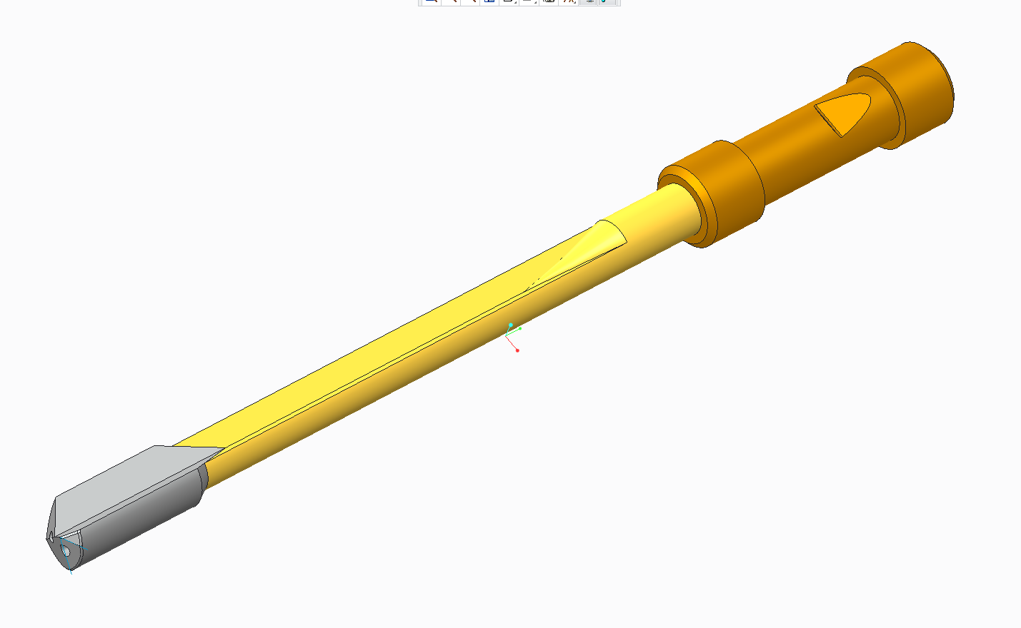 枪钻结构优化设计与受力分析（优秀含CAD图+PROE模型）206297