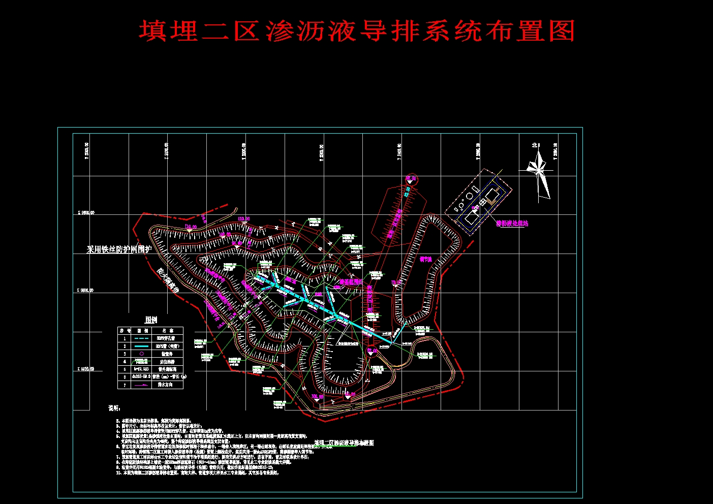 生活垃圾填埋场详细设计