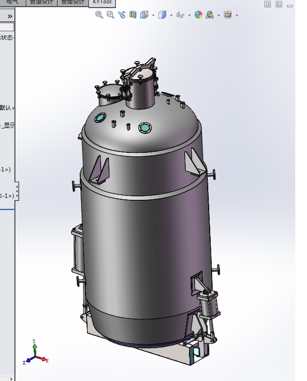 自动提取罐6立方三维模型854971