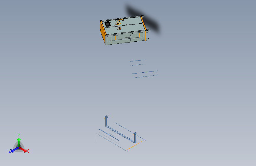 枪柜3D图档