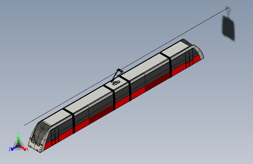 小火车（CATIA）设计模型