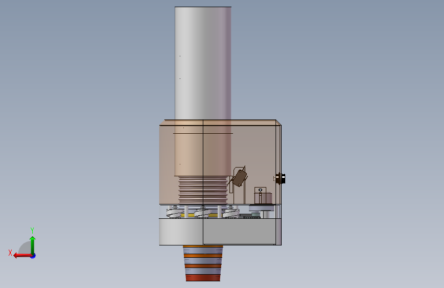 自动落杯器_SOLIDWORKS 2016_模型图纸下载 – 懒石网