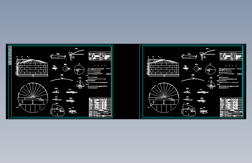 0-00m3原油拱顶储罐图纸集