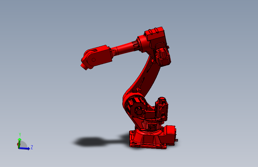 BRTIRUS1820A 六自由度工业机器人三维模型