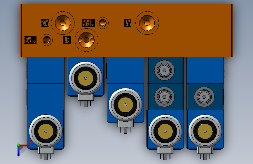 压缩站差动集成块设计(SW+CAD+说明书)