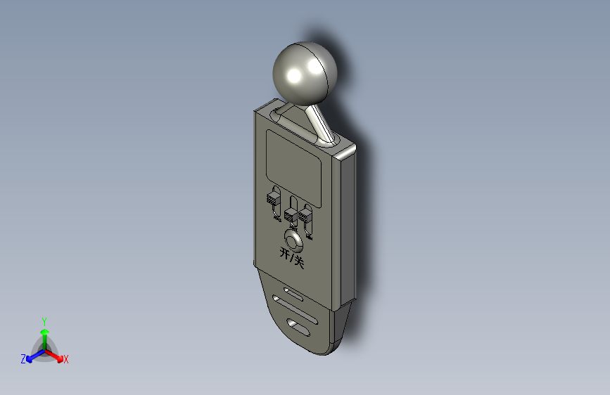 分贝仪器设计模型图 4507
