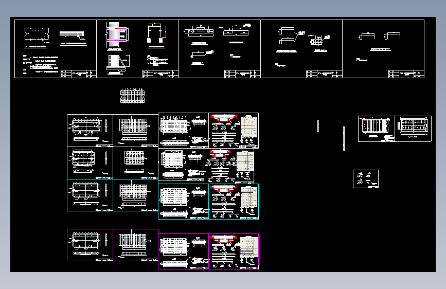 高速铁路CRTS I型无砟轨道板图纸