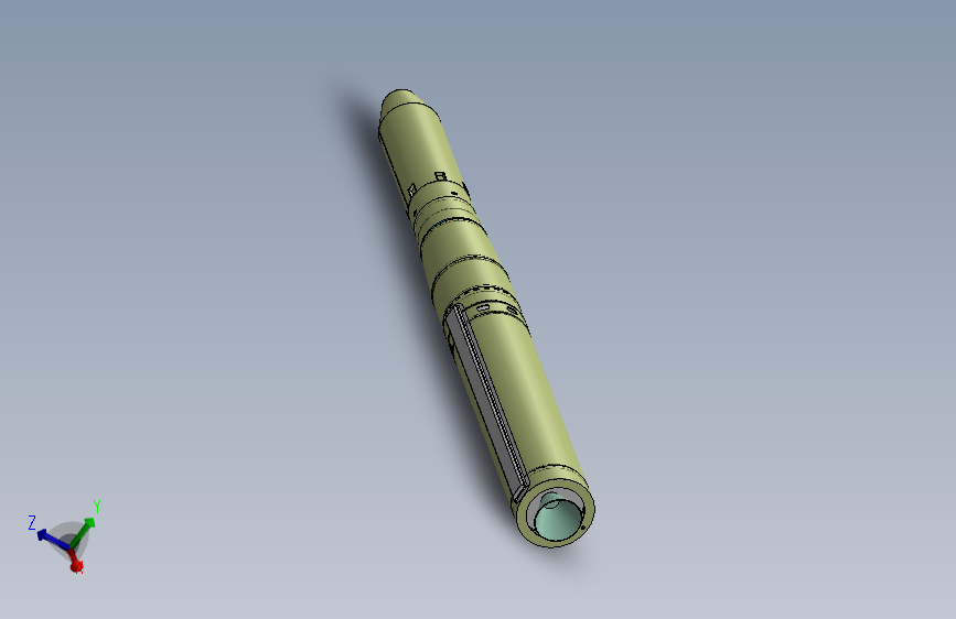 长征11号火箭模型