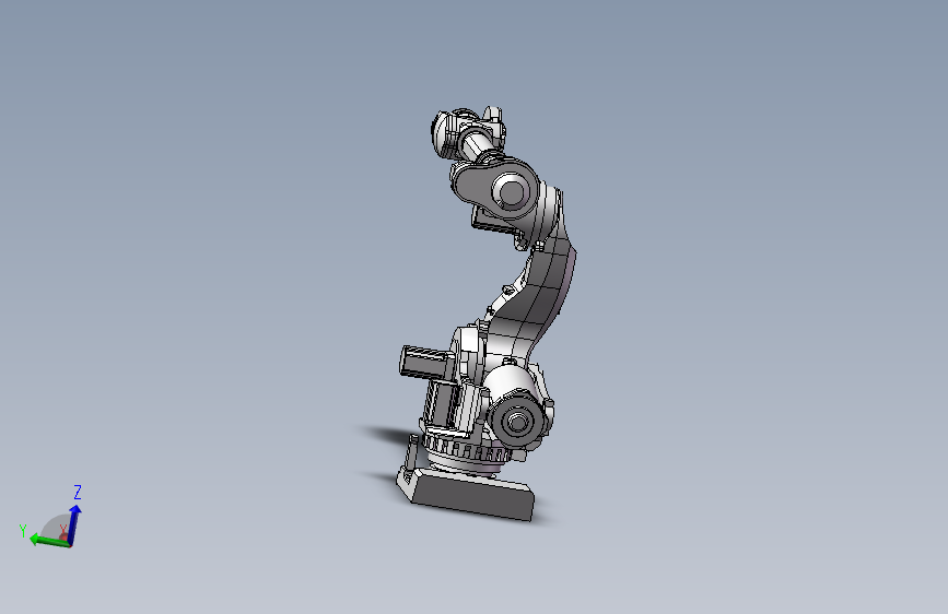 ABB机器人公司设计的工程机械臂机械手 irb 7600