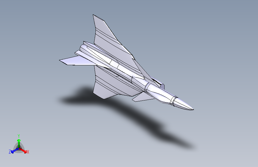 catia绘制f16战斗机模型