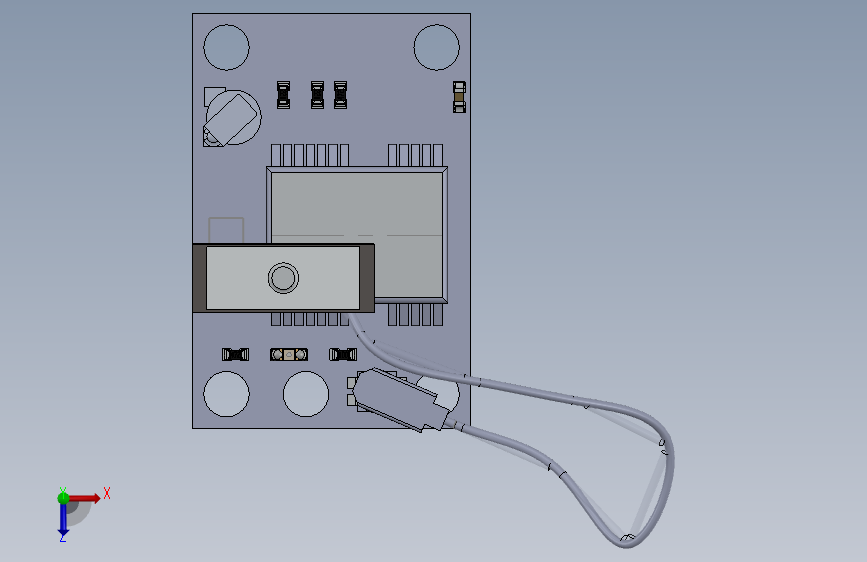 GPS模块三维模型_SOLIDWORKS 2016_模型图纸下载 – 懒石网