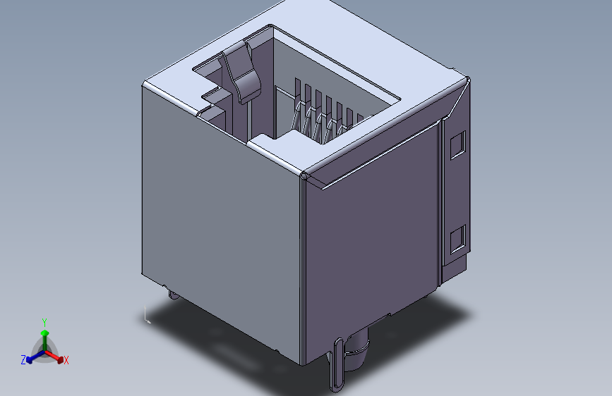 RJ45接口垂直焊接