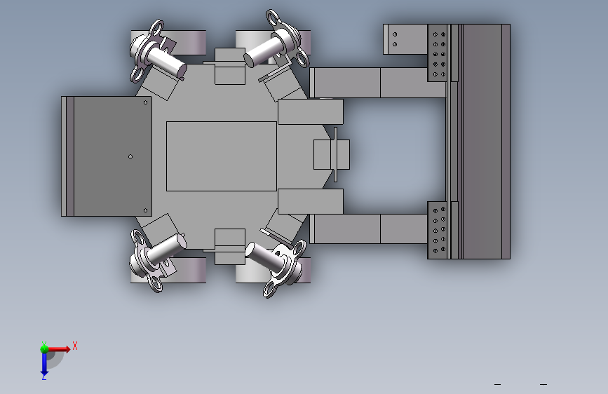 格斗机器人设计 Solidworks 2016 模型图纸下载 懒石网