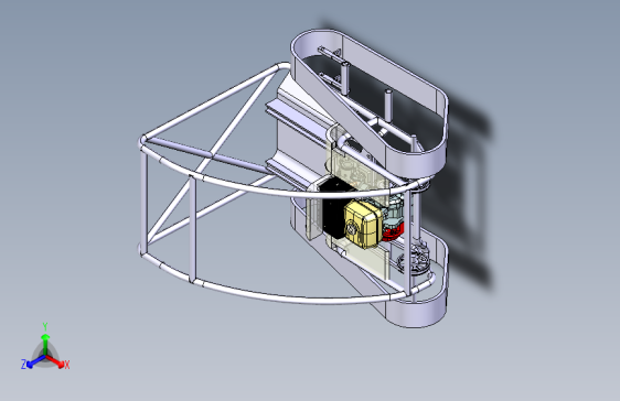 个人履带车(catia)设计模型
