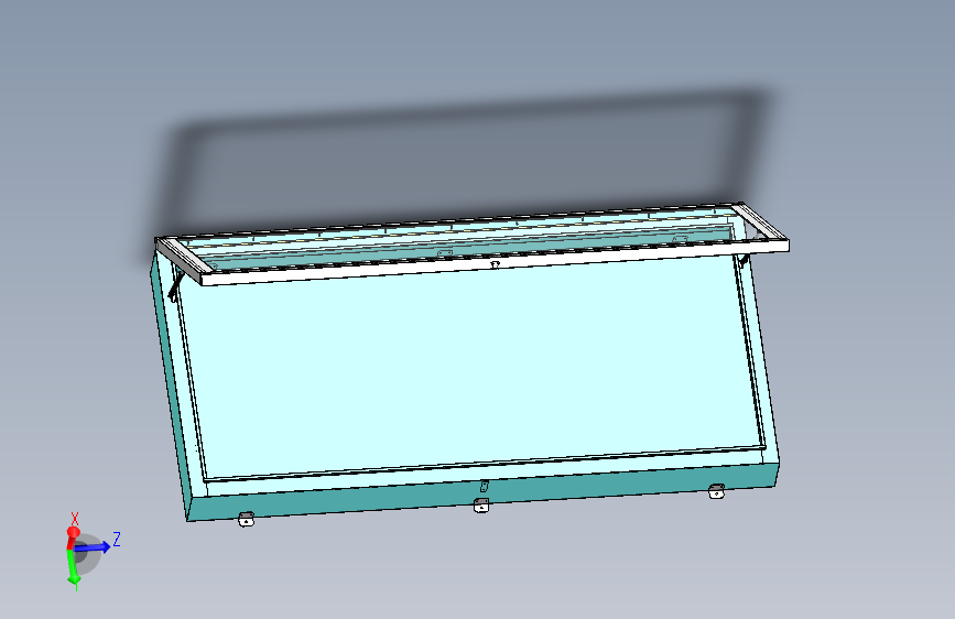 挂墙宣传栏3D