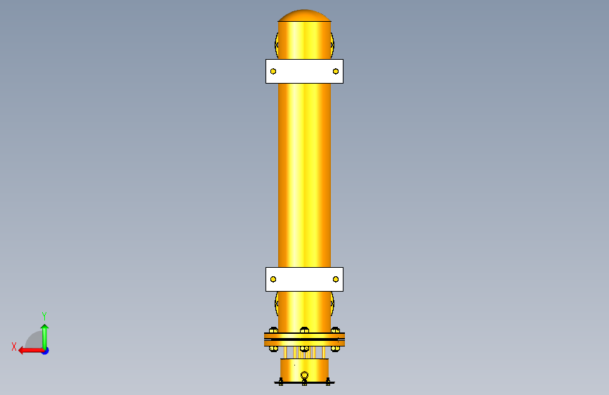 管道加热器三维图