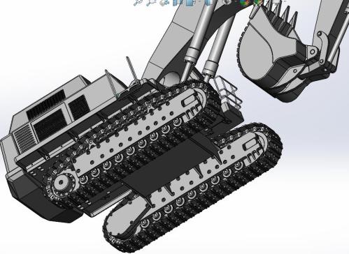 利勃海尔984C 挖掘机模型设计