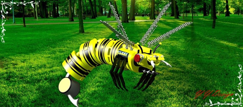 蜜蜂机器人
