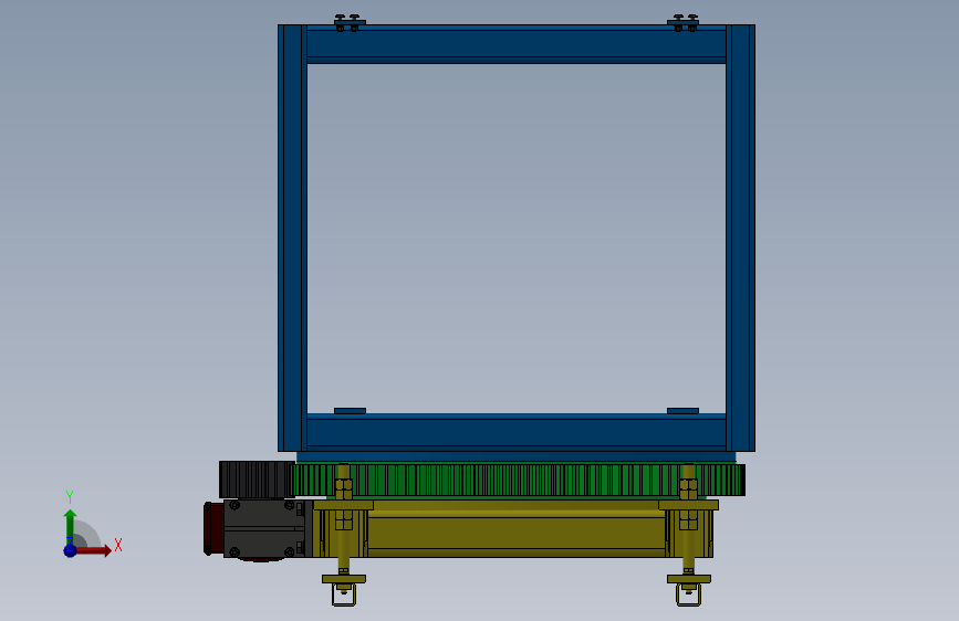双层重型辊道回转