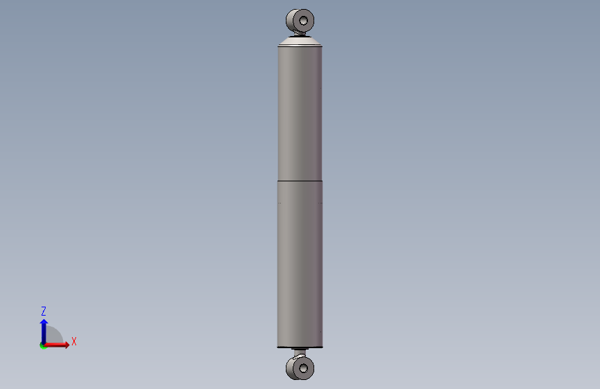 双向作用筒式减振器