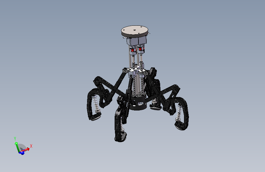 柔性机械手3D设计三维SW模型