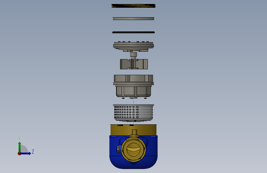 solidworks管道水表设计模型