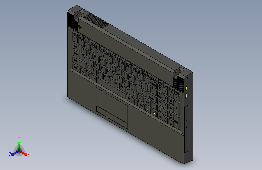 UG8.0笔记本电脑G510模型