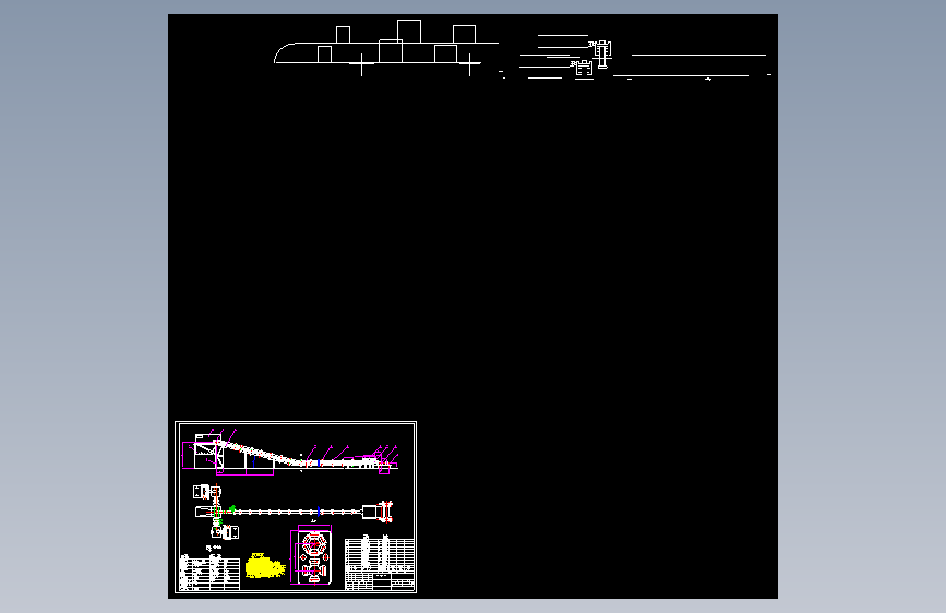 带式输送机CAD套图