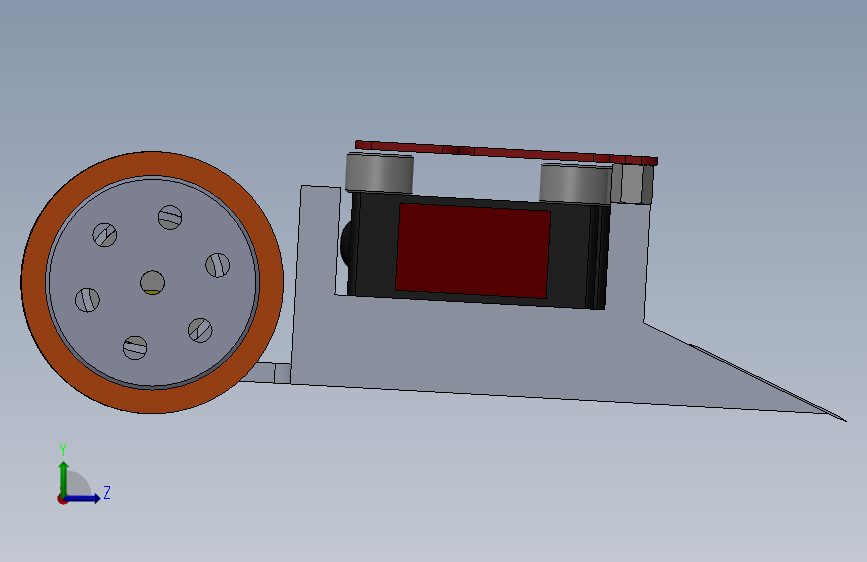 格斗机器人之铲削机器人 Solidworks 2017 模型图纸下载 懒石网