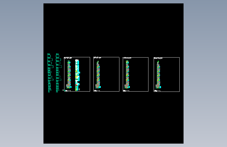 某中小银行服务业全专业施工图