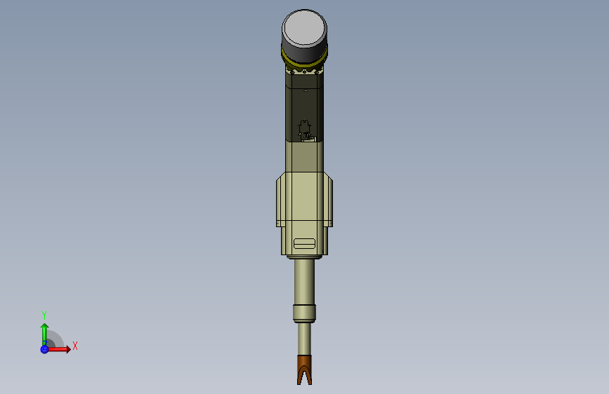 手持激光焊枪.SLDPRT_SOLIDWORKS 2019_模型图纸下载 – 懒石网