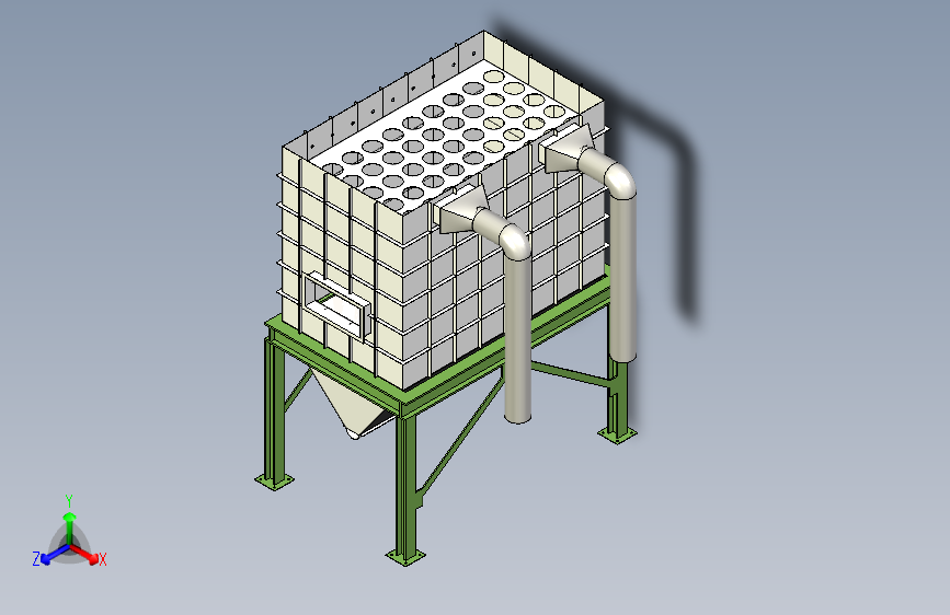 1.2×2米袋式除尘器