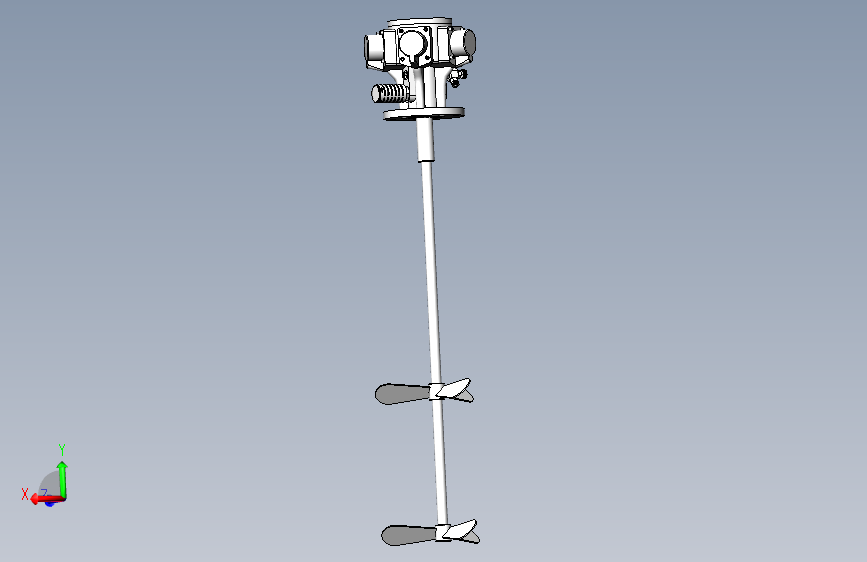 1.5HP 立式双桨搅拌机
