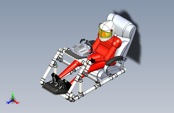 F1模拟器驾驶舱