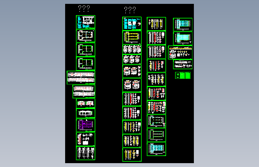 单层钢筋混凝土排架厂房建筑结构施工图